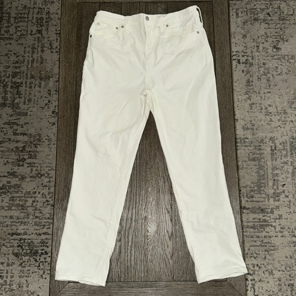 Madewell The Perfect Vintage Jean Tile White - Picture 1 of 9